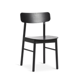 soma dining chair black by woud at adorn.house