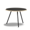soround coffee table black 23.6” d x 17.5” h