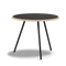 soround coffee table black 23.6” d x 19.3” h