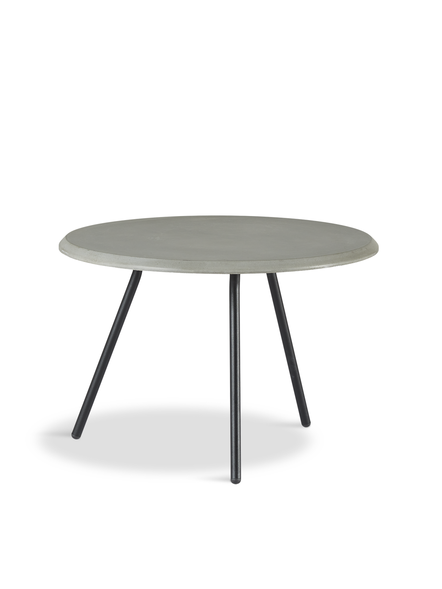 soround coffee table concrete 40.5 x 60 cm by woud at adorn.house