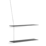 stedge shelf 80 cm black by woud at adorn.house