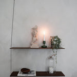 stedge shelf 80 cm smoked oak by woud at adorn.house