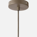 stone pendant small taupe by woud at adorn.house