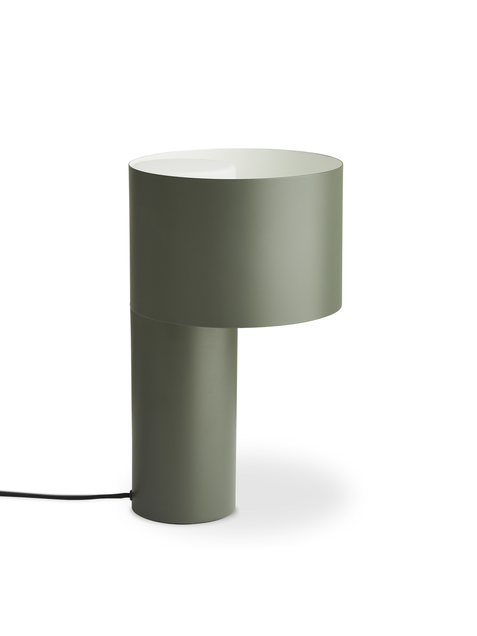 tangent table lamp forest green