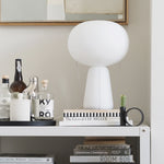 blow lamp with opal top by nude at adorn.house