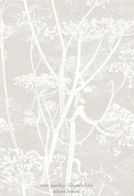 cow parsley, cole and son, wallpaper, - adorn.house