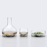 chill carafe with marble base by nude at adorn.house