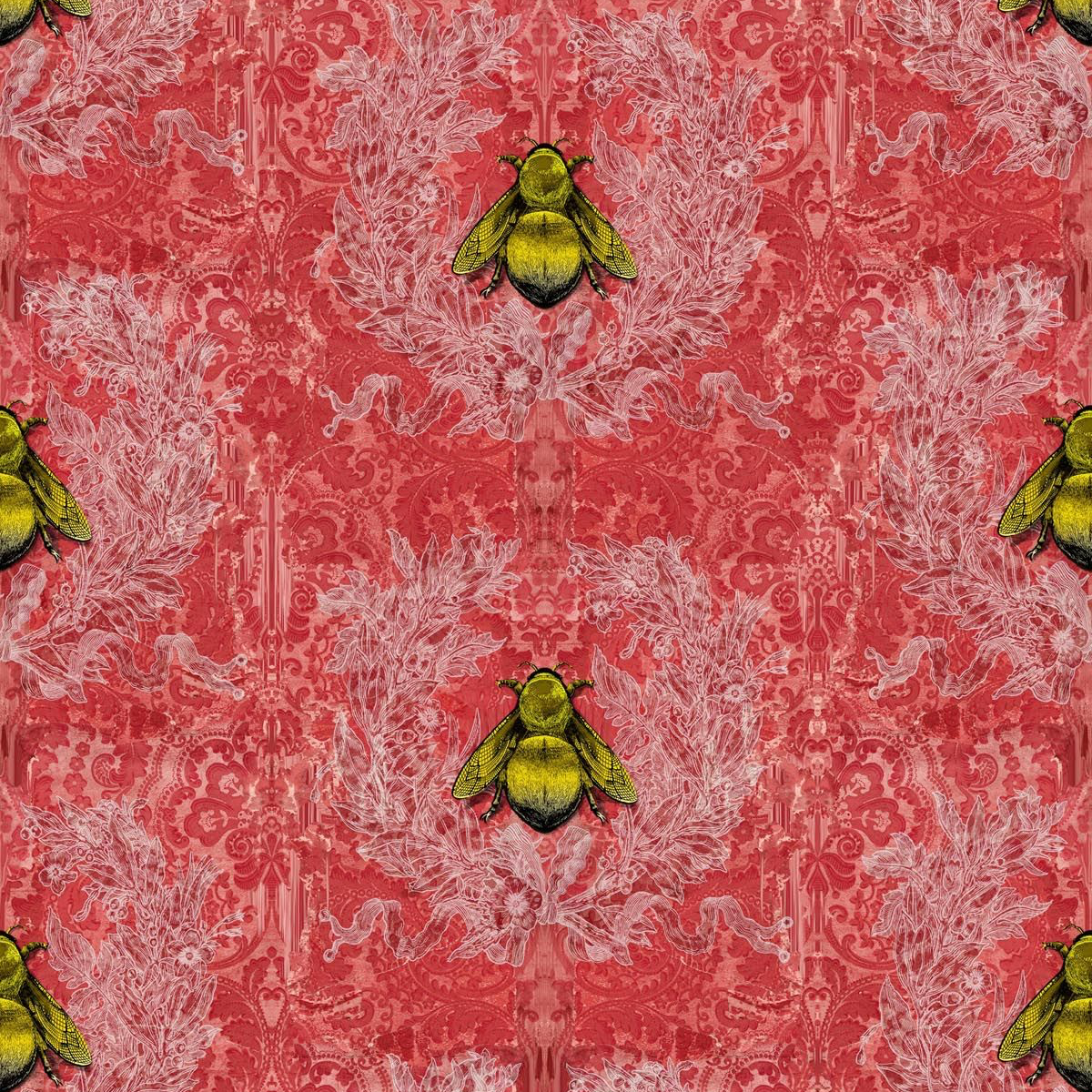 imperial apiary wallpaper by timorous beasties on adorn.house
