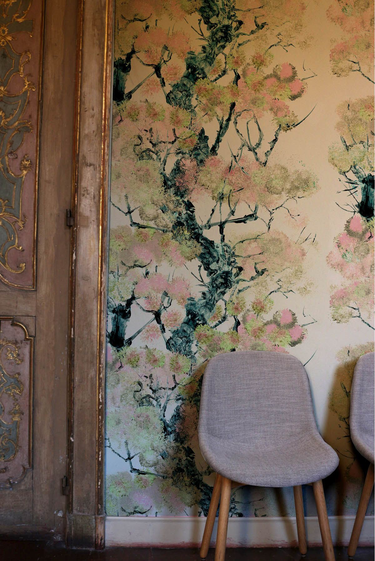 pinyin tree superwide wallpaper by timorous beasties on adorn.house