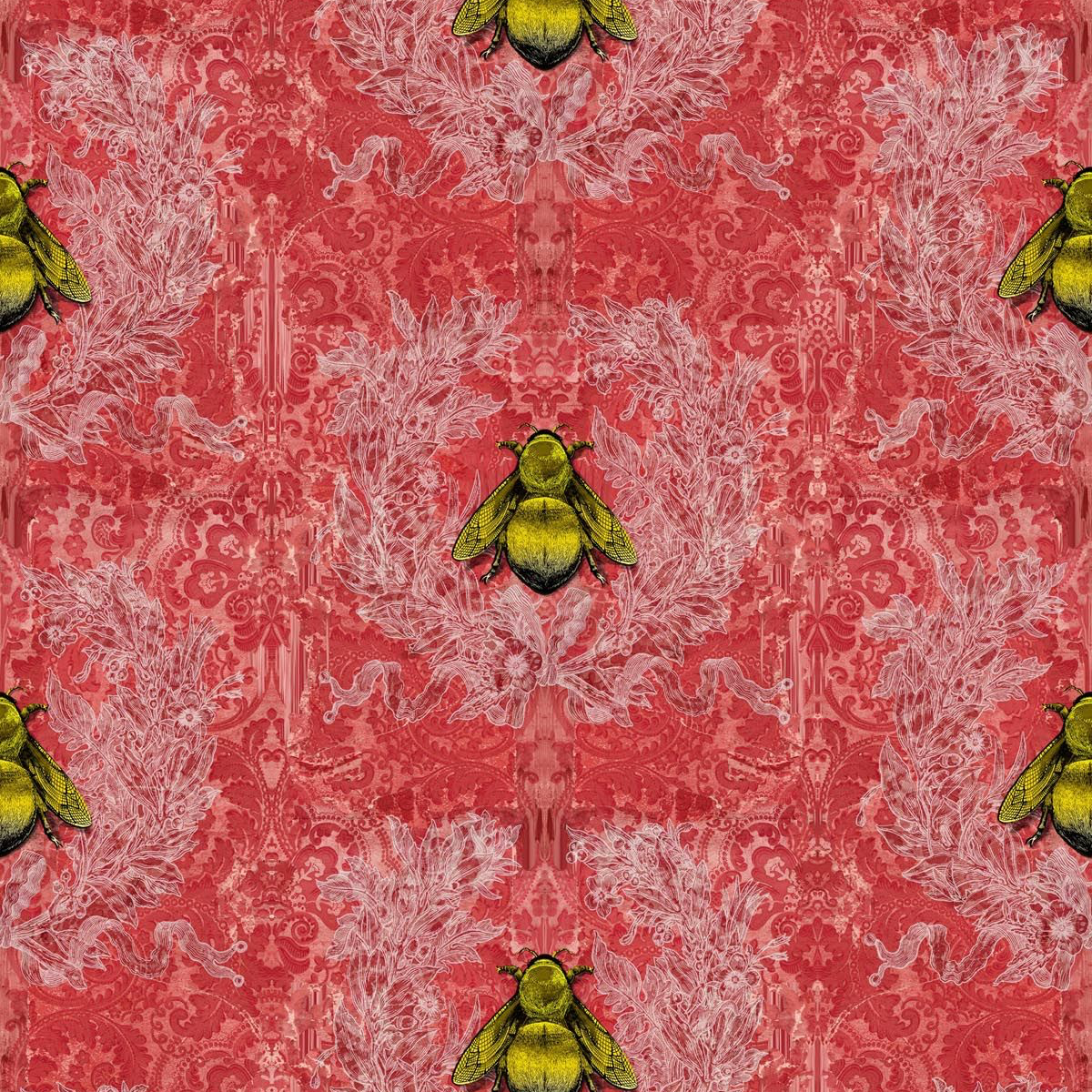 imperial apiary wallpaper by timorous beasties on adorn.house
