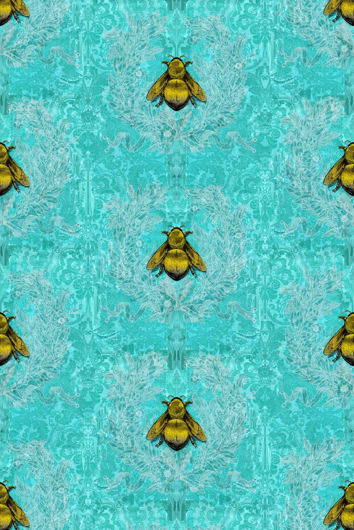 imperial apiary wallpaper by timorous beasties on adorn.house