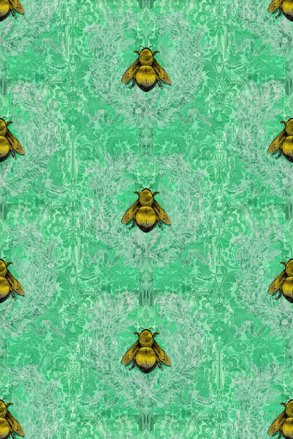 imperial apiary wallpaper by timorous beasties on adorn.house