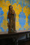 ikat damask wallpaper panel, timorous beasties, wallpaper, - adorn.house
