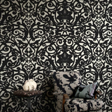 superwide birdcage wallpaper by timorous beasties on adorn.house