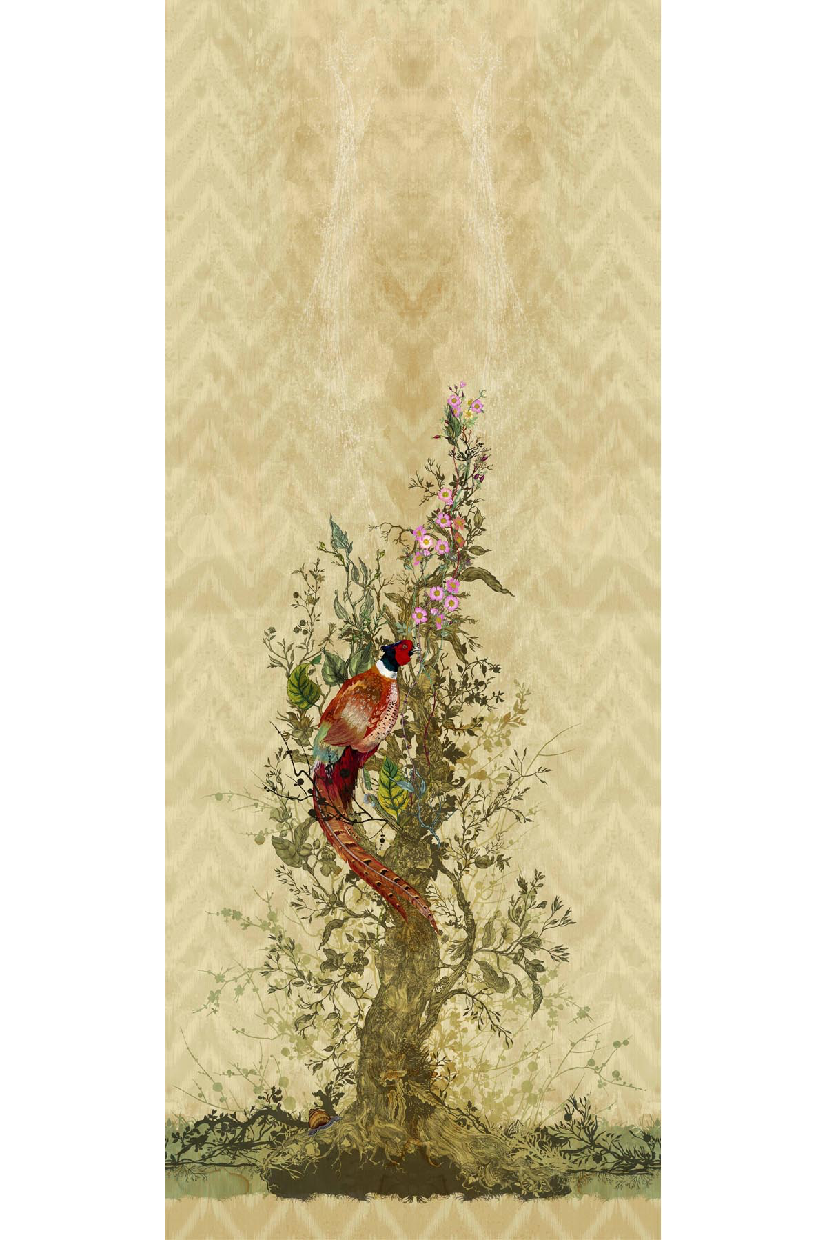 winchester wallpaper panels by timorous beasties on adorn.house
