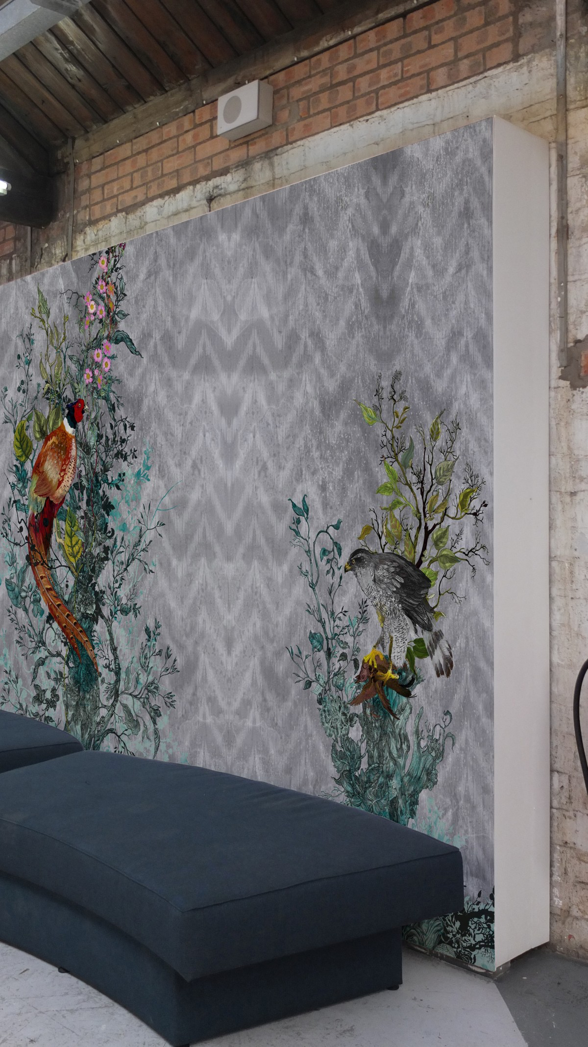 winchester wallpaper panels by timorous beasties on adorn.house