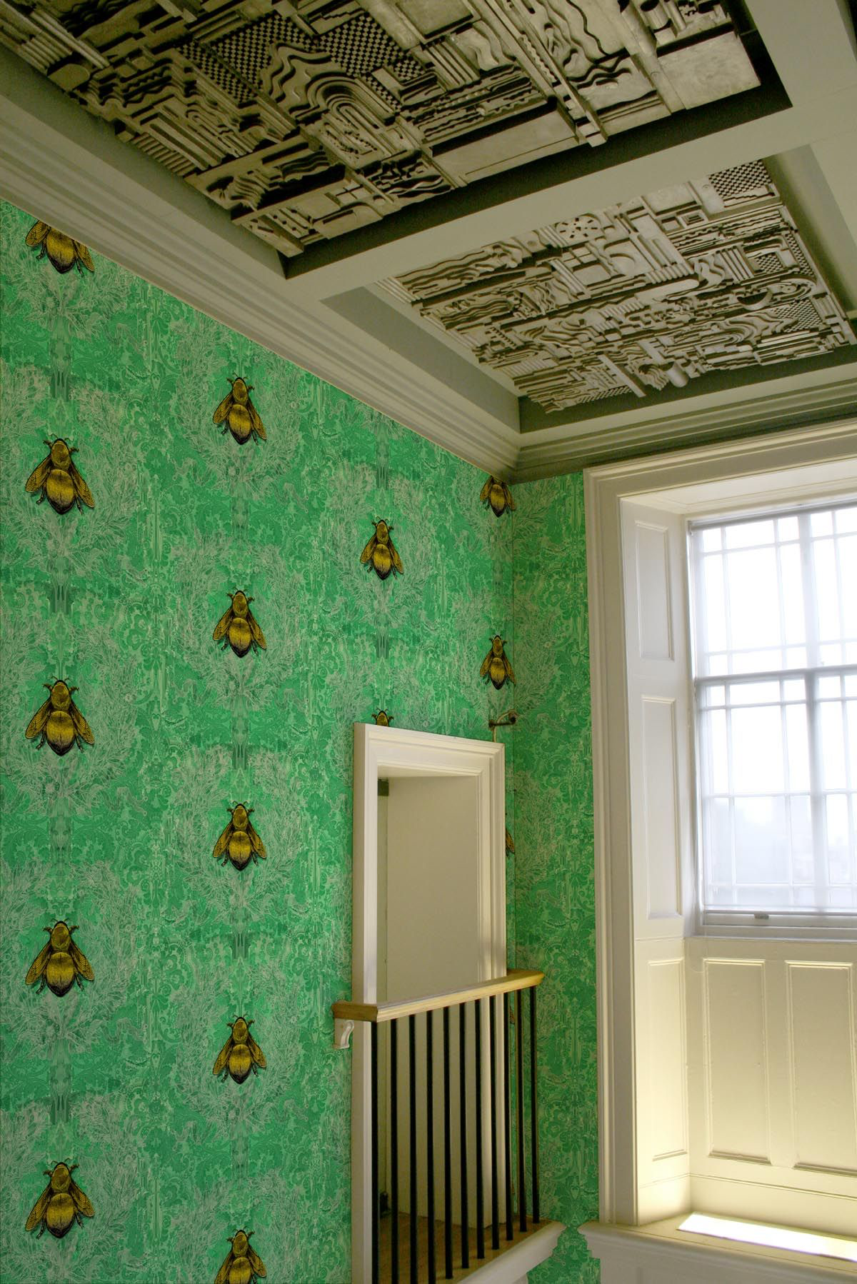 imperial apiary wallpaper by timorous beasties on adorn.house