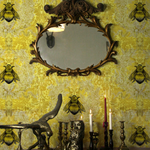 imperial apiary wallpaper by timorous beasties on adorn.house