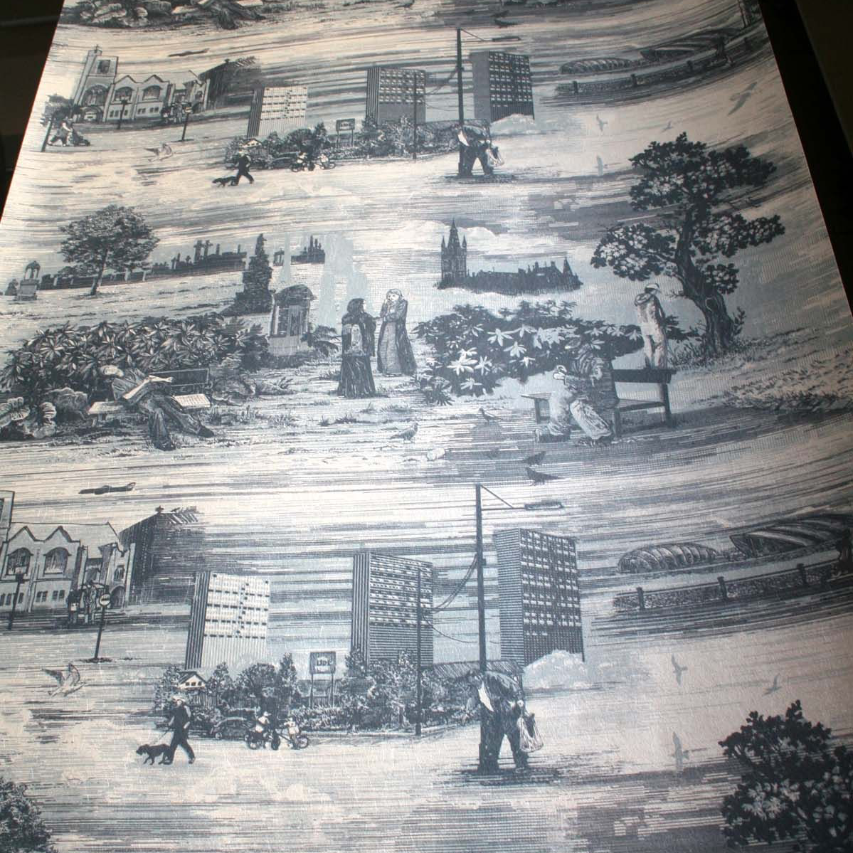 glasgow toile wallpaper by timorous beasties on adorn.house