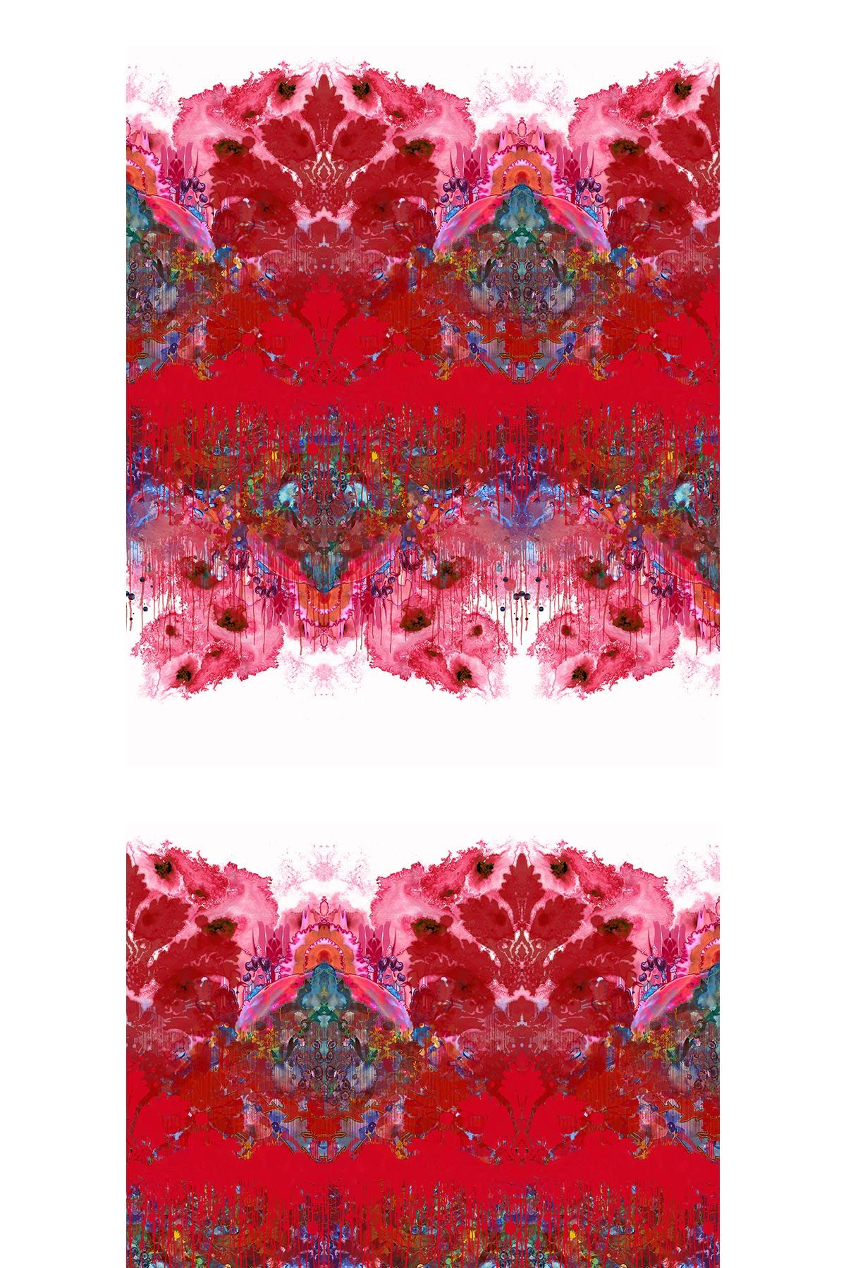 omni drips wallpaper panel by timorous beasties on adorn.house