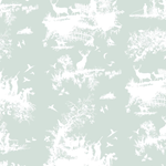 hunting toile wallpaper by timorous beasties on adorn.house