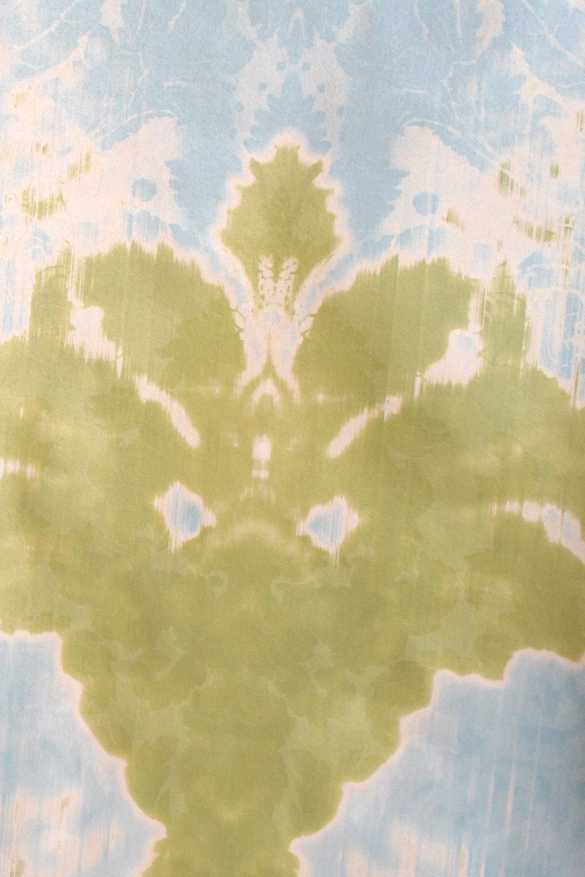 ikat damask wallpaper panel by timorous beasties on adorn.house