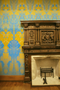 ikat damask wallpaper panel, timorous beasties, wallpaper, - adorn.house