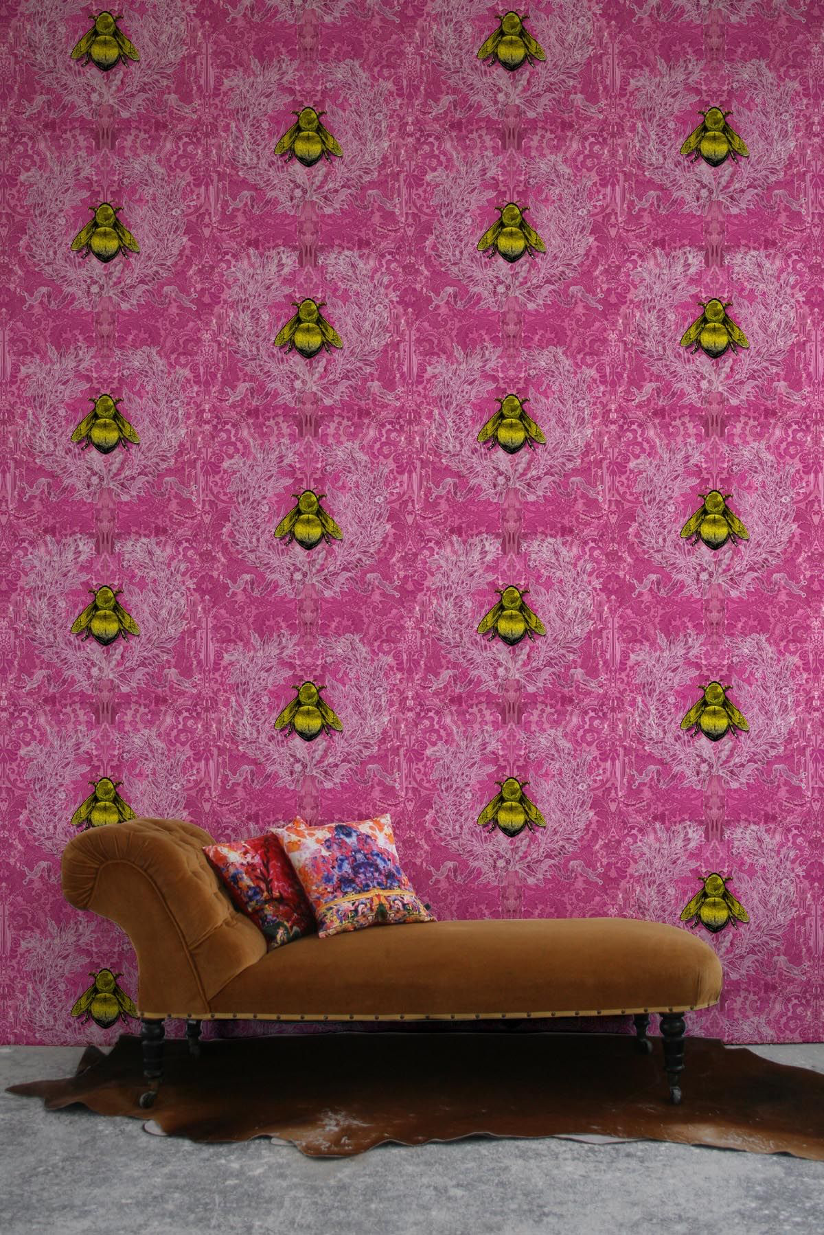 imperial apiary wallpaper by timorous beasties on adorn.house