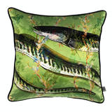 eel velvet cushion by timorous beasties on adorn.house