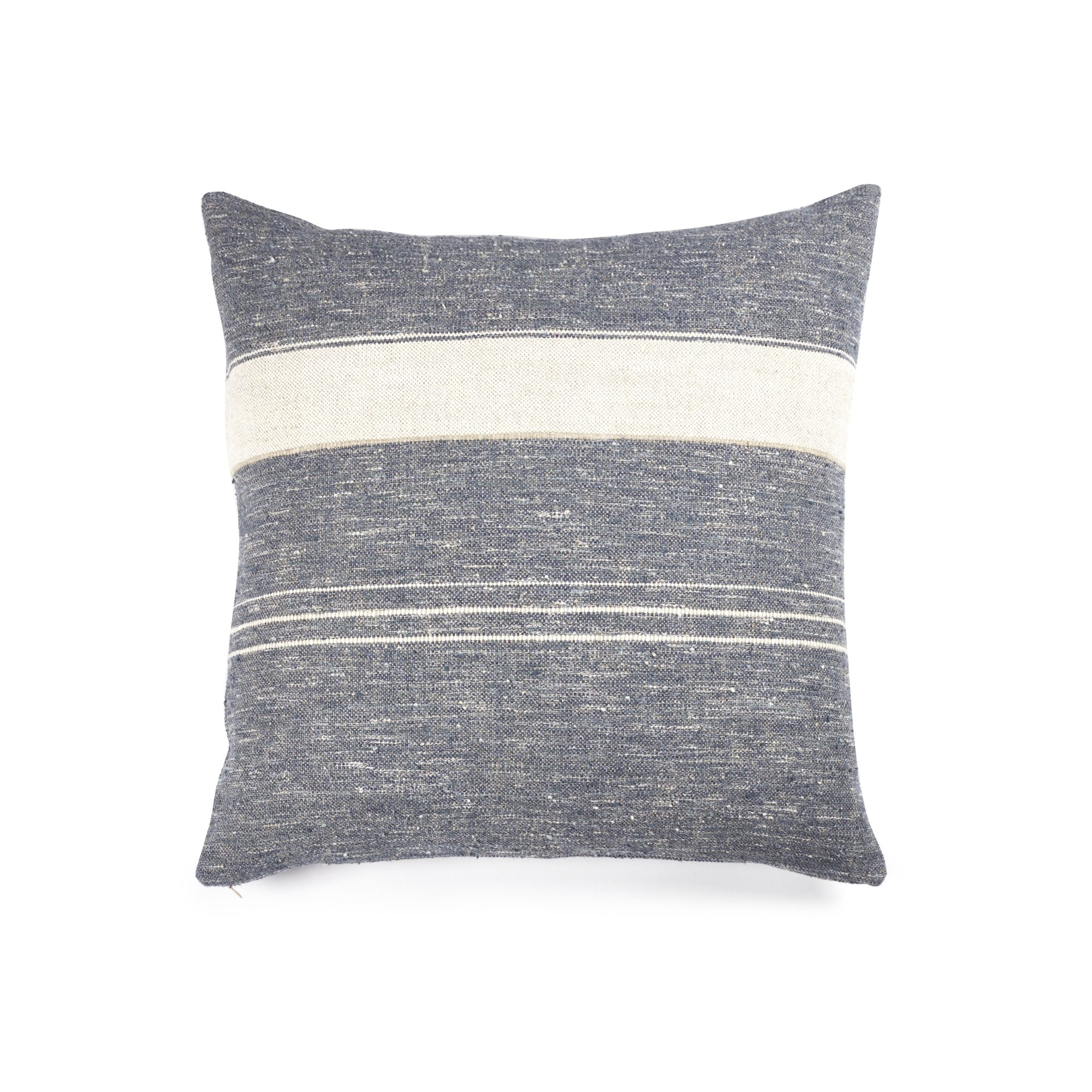 north sea stripe linen pillow cover by libeco on adorn.house
