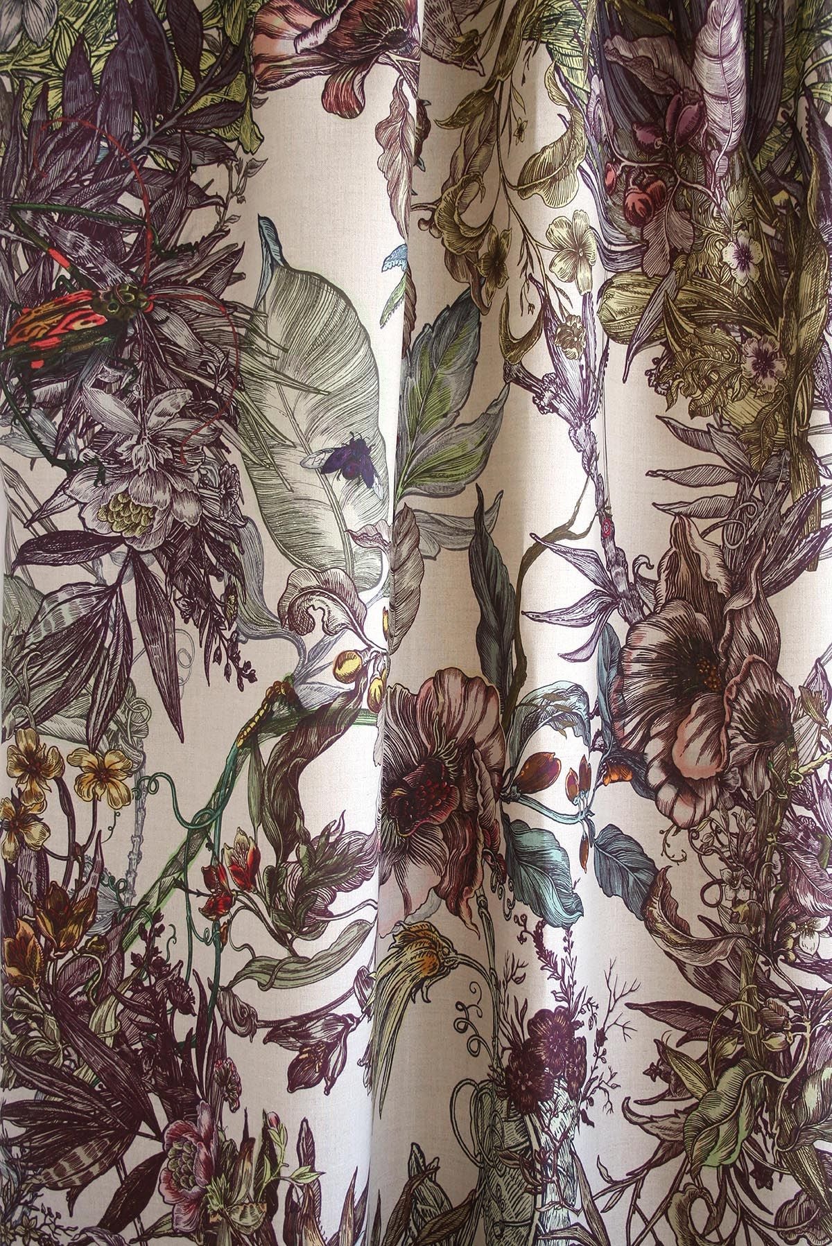 opera botanica fabric by timorous beasties on adorn.house