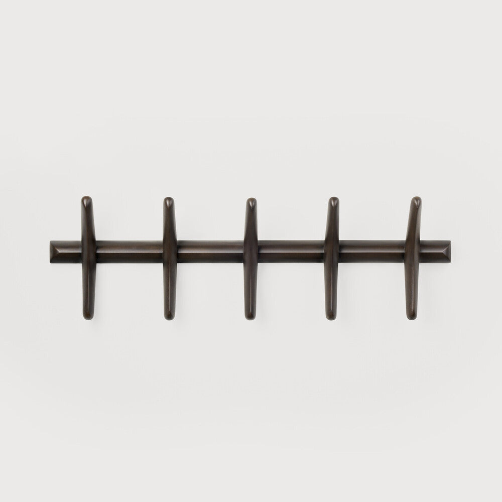 pi wall coat rack by ethnicraft at adorn.house