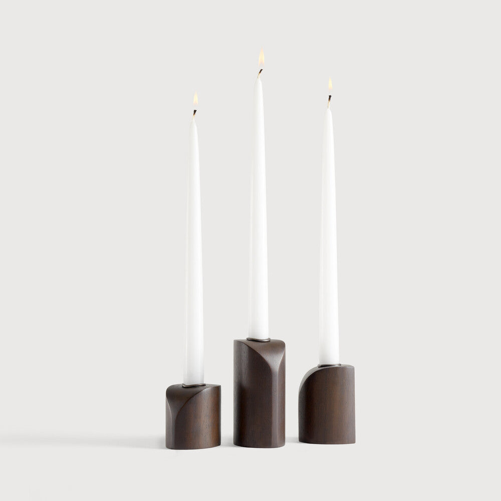 pi candle holders by ethnicraft at adorn.house 