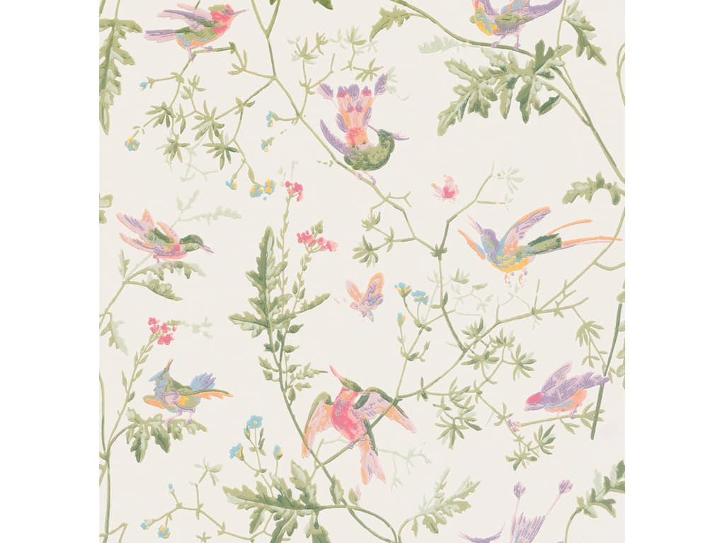 hummingbirds, cole and son, wallpaper, - adorn.house