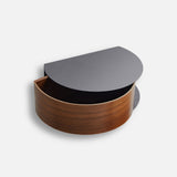 wallie wall drawer walnut by woud at adorn.house